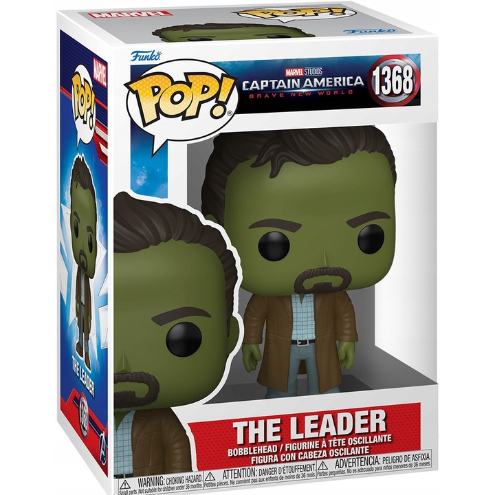 Фигурина Funko Pop Marvel Captain America Brave New World The Leader, 11,5x5,5x6см, предварителна поръчка