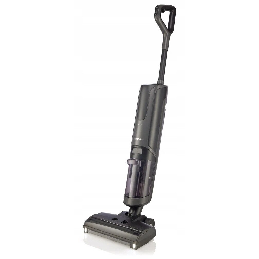 Aspirator vertical Hisense HFC433170A, curățare umedă, 3 niveluri de putere, negru, 7kg
