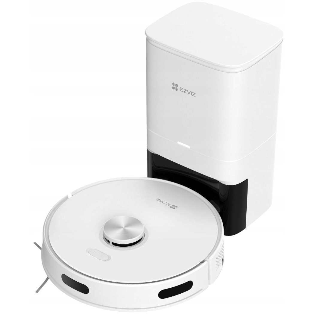 Robot aspirator EZVIZ RE5 Plus, 9000 Pa, mopare, 4930 mAh, 300m2, set complet
