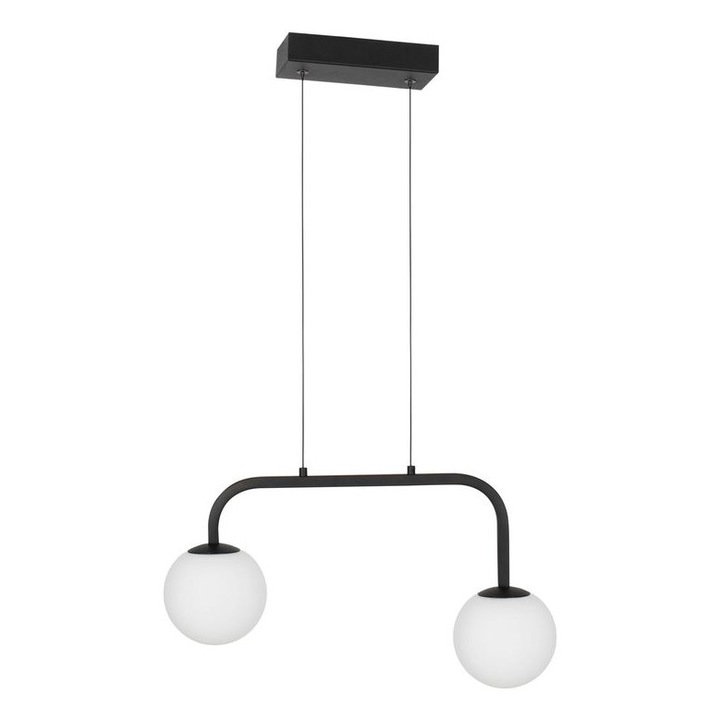 Lustă Nova Luce Joline, metal și sticlă, dimensiuni 35x115cm, 16W, 3200K