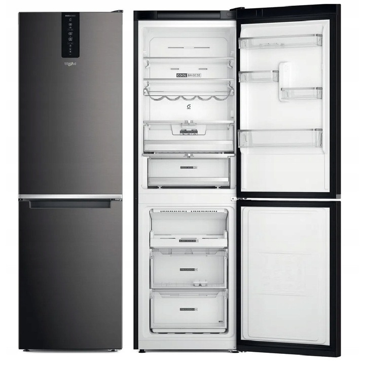 Хладилници Whirlpool, модел W7X 83T KS2, No Frost, 191,2см, черен