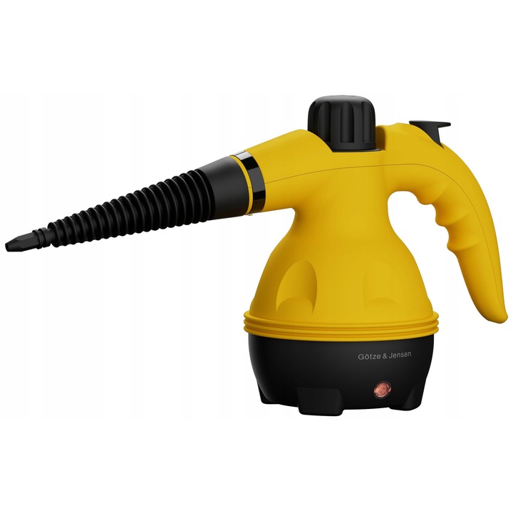 Parownica, GOTZE & JENSEN, GSC500, 1000W, 0.35l, gri-negru