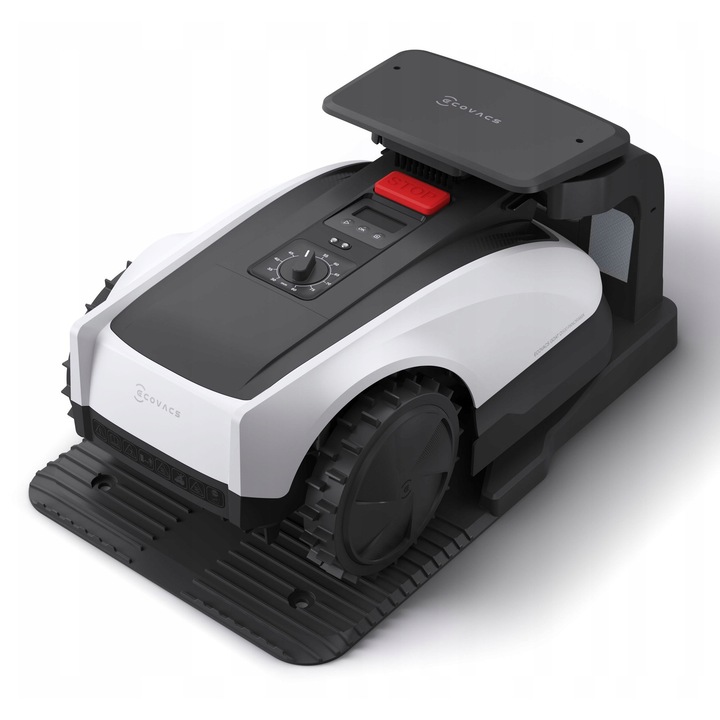 Робот за косене на трева GOAT O500 Panorama, Ecovacs, Bluetooth/Wi-Fi, черно-бял, 60dB, 60x40x27cm