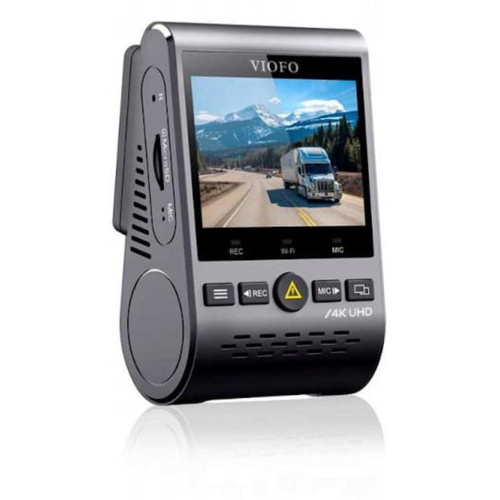 Камера за кола VIOFO A129 PRO-G 4K, WiFi, GPS модул, комплект с 64GB карта и ACC адаптер