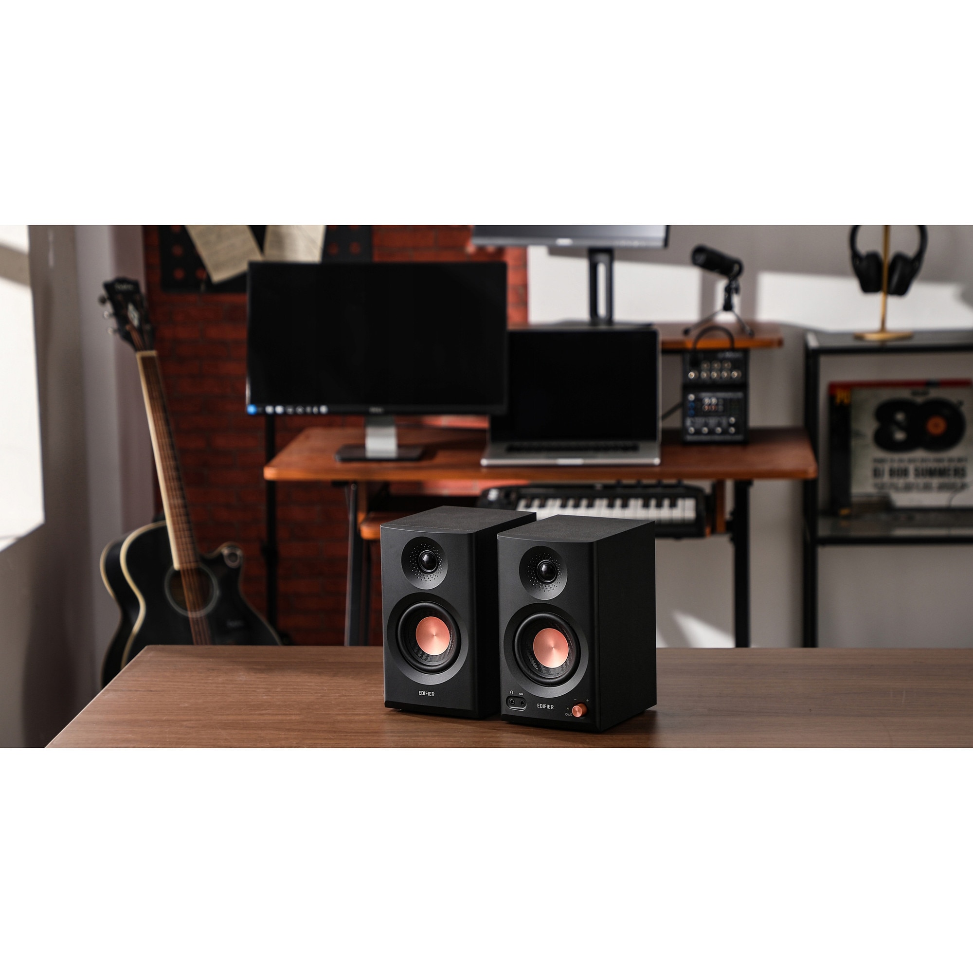 Set Boxe Set boxe Edifier MR3 2.0, 36W, Hi-Res Audio, Bluetooth 5.4, negru - eMAG.ro