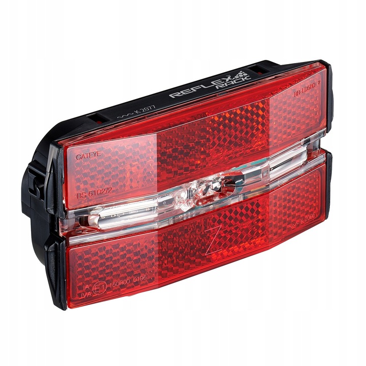 CatEye TL-LD580G-R hátsó lámpa, LED, narancssárga és piros, konzolos rögzítés, 106g