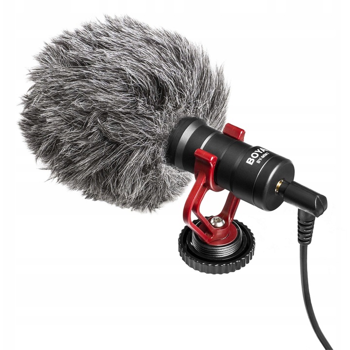 Микрофон BOYA BY-MM1, кардиоиден, 35-18 KHz, 22x81mm, пълен комплект