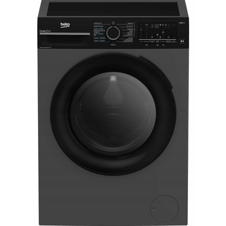 Пералня-сушилня Beko bPRO 500BM5DFT6844MSDC, 8кг пране, 5кг сушене, антрацит, 53.8x60x84.5см