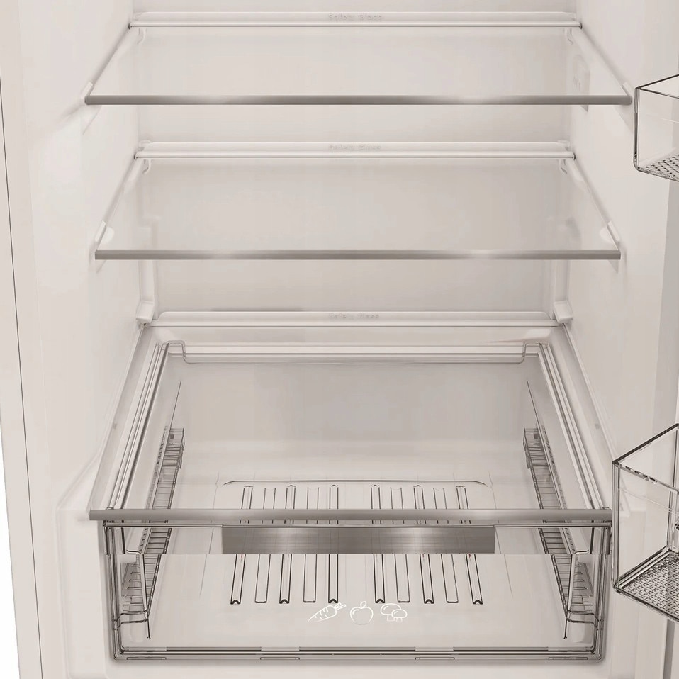 Frigider Indesit INKS 1401S4E 386L 60cm Srebrna, 5 rafturi, iluminare LED