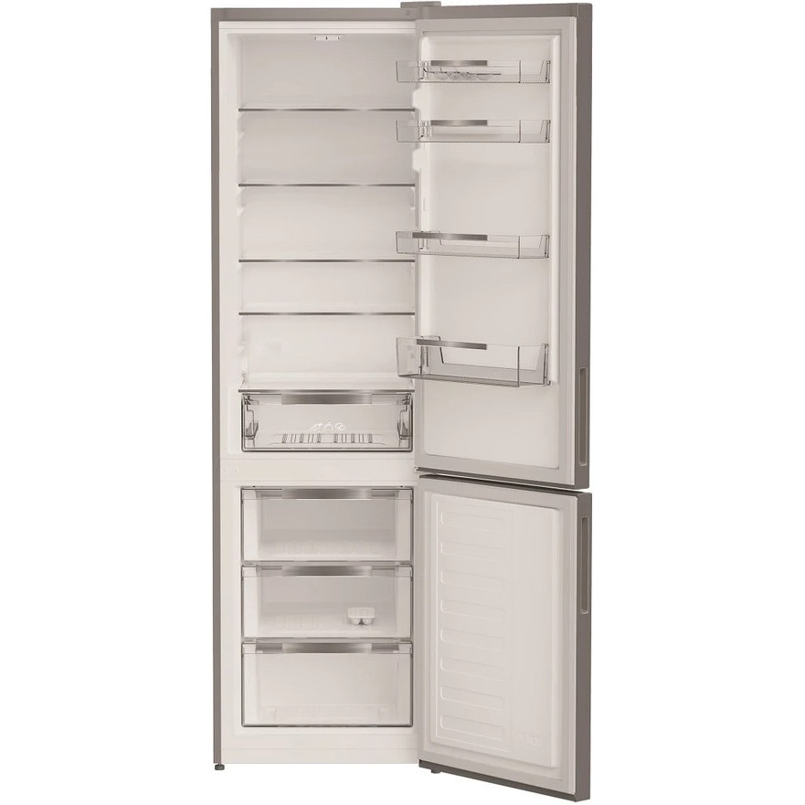 Frigider Indesit INKS 1401S4E 386L 60cm Srebrna, 5 rafturi, iluminare LED