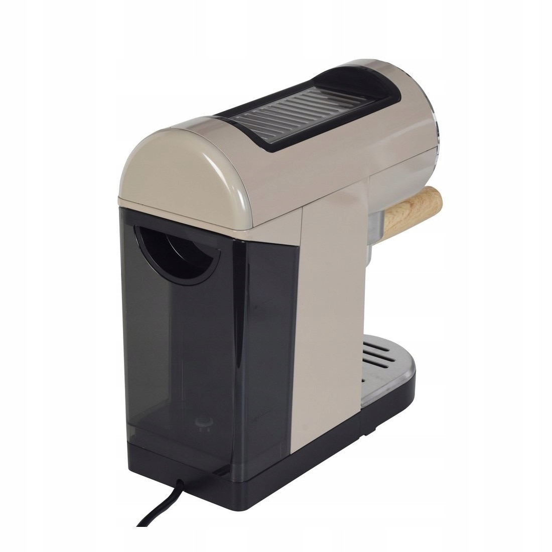 Espressor cu piston Husla, 20 bar, 1150-1360 W, 0,9 L, design clasic, culoare naturala