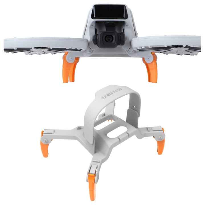 Picioare ridicate pentru trenul de aterizare Sunnylife pentru DJI FLIP, portocalii, 94x113x80mm, set