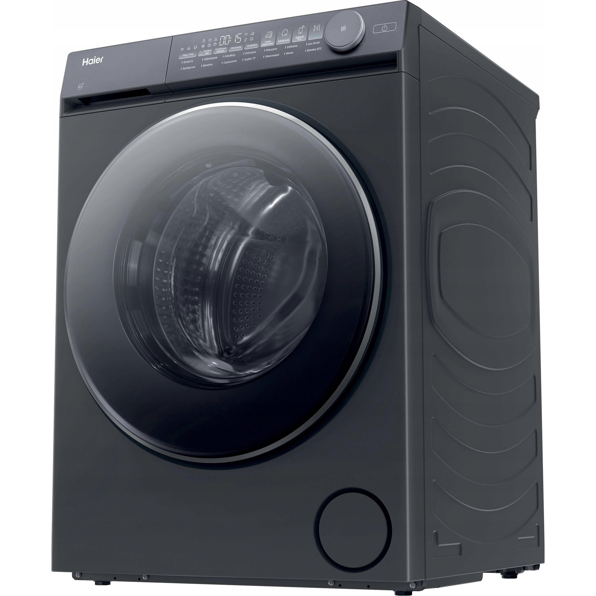 Masina de spalat rufe HAIER X7 HW90-BD14MEPGU1, 9kg, 1400 rpm, Antracit, 59.5x54.4x85 cm