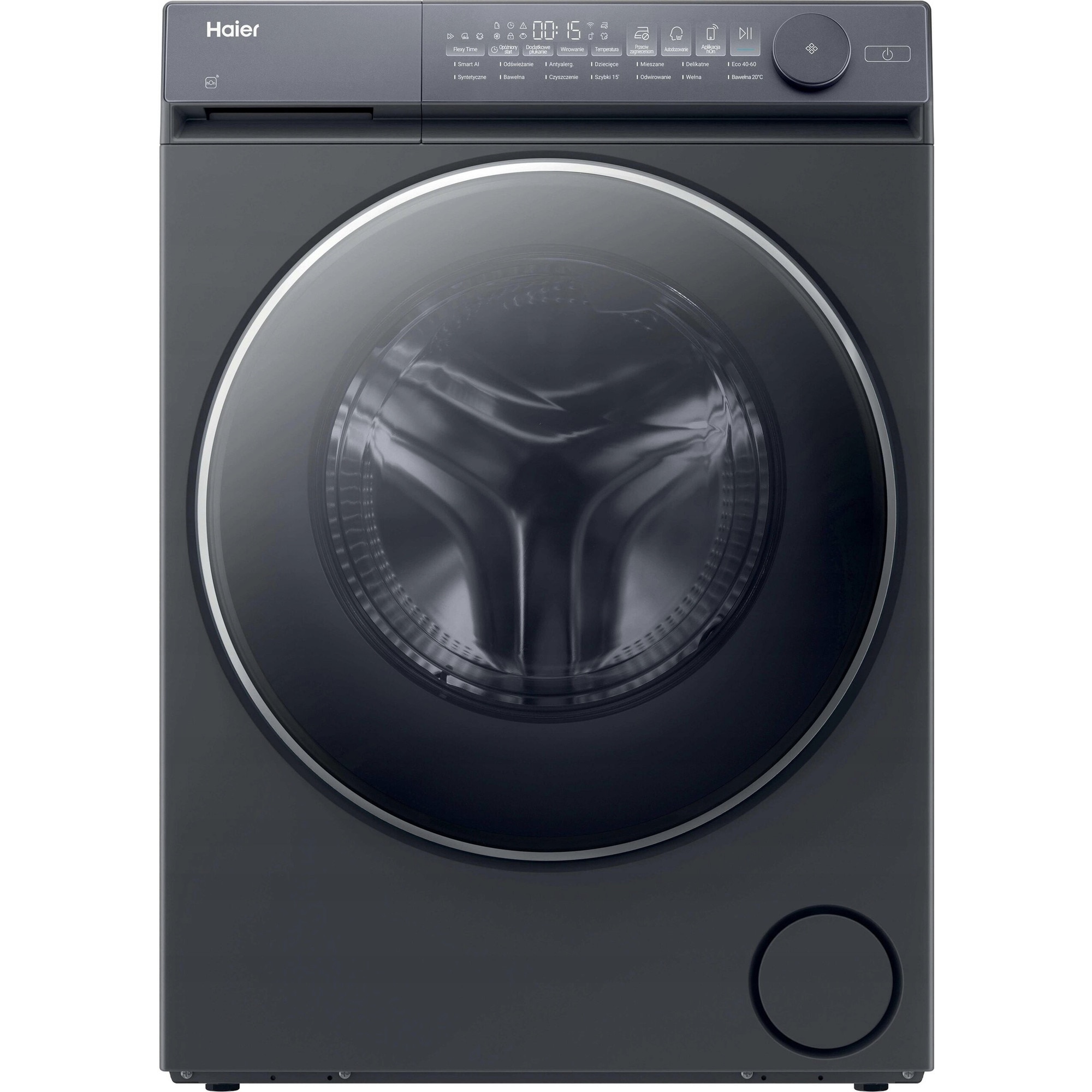 Masina de spalat rufe HAIER X7 HW90-BD14MEPGU1, 9kg, 1400 rpm, Antracit, 59.5x54.4x85 cm