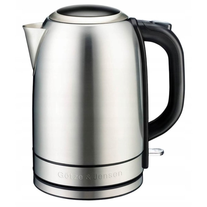 Fierbator electric MILLA MKT120IX 1.2L, inox, 1500W, baza rotativa
