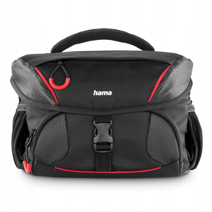 Geanta foto Hama Phoenix 135, neagra, 26x16x17,5cm, din poliester reciclat