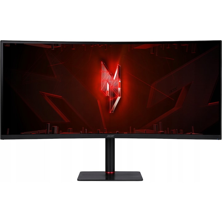 Monitor Acer Nitro XV345CUR, 34", 3440x1440px, 200Hz, Curbat, Negru