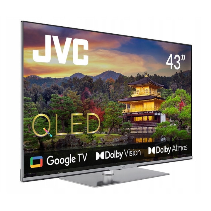 Телевизор QLED 43" JVC LT-43VGQ840P 4K Dolby Vision, HDMI 2.1