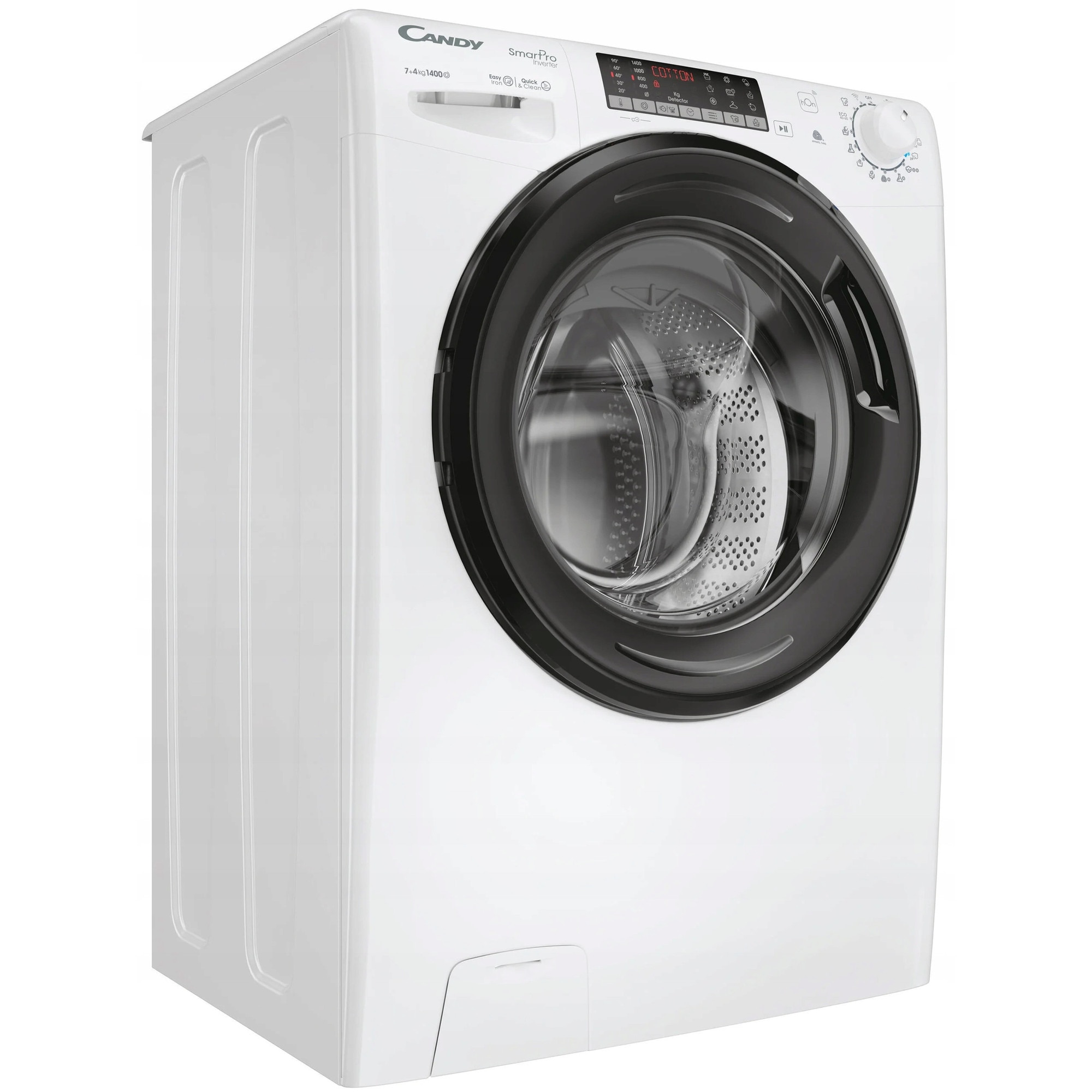 Masina de spalat rufe si uscat CANDY CSOW 4746TWMB5-S, 7kg spalare, 4kg uscare, alb, 45x60x85cm