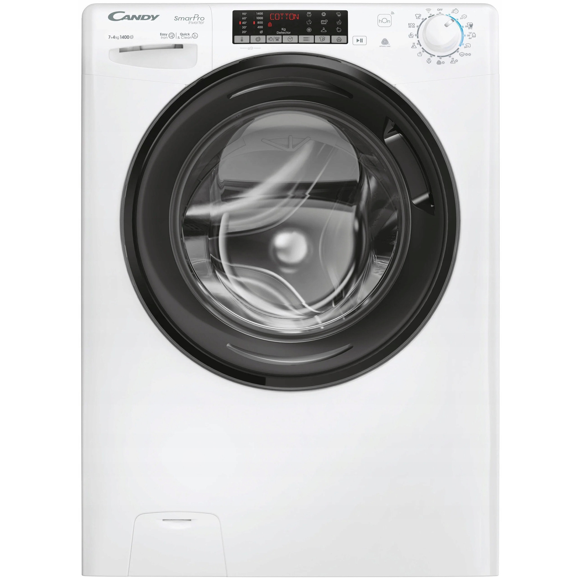 Masina de spalat rufe si uscat CANDY CSOW 4746TWMB5-S, 7kg spalare, 4kg uscare, alb, 45x60x85cm