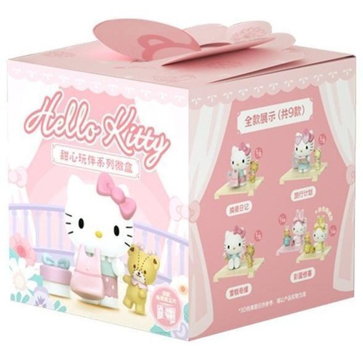 Фигурка изненада Hello Kitty - Sweetheart Playmate, 6.5 см