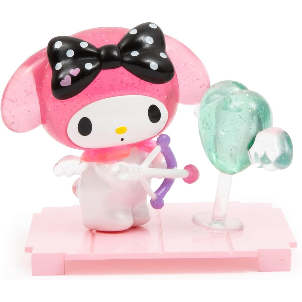 Figurina surpriza Hello Kitty - Kuromi & My Melody Love Story