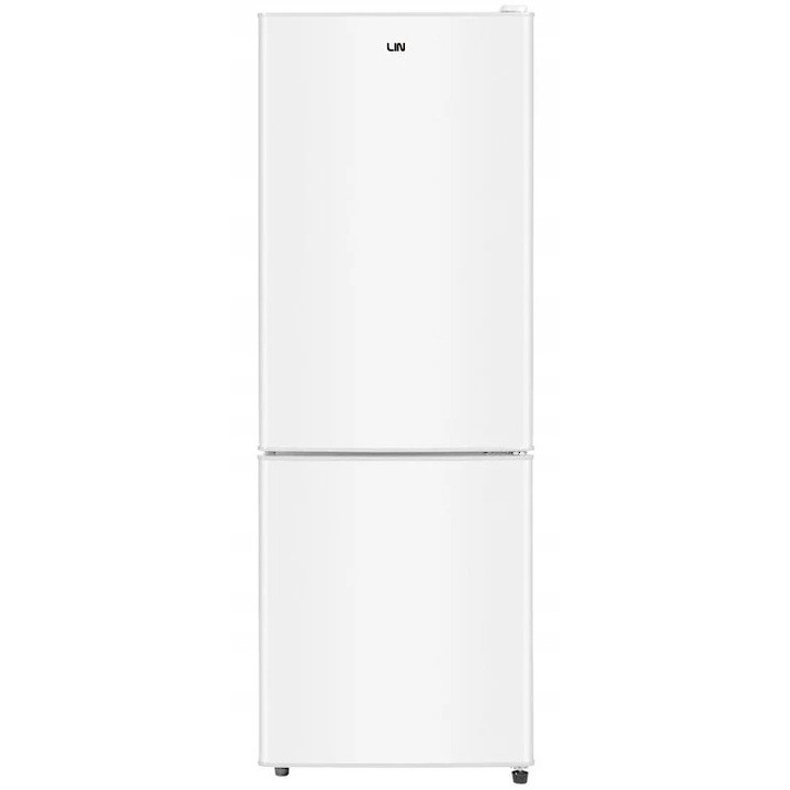 Frigider LIN, model LI-BFD166, 140.5cm, 110l + 56l, alb, 2 usi