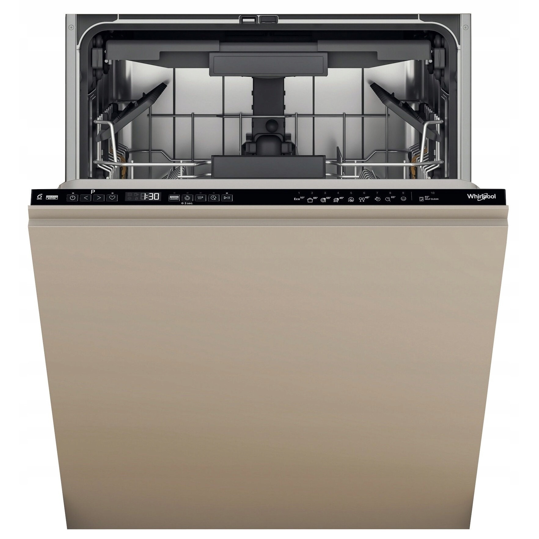 Masina de spalat vase WHIRLPOOL WH7IPA15BM6L0, 60cm, 15 seturi