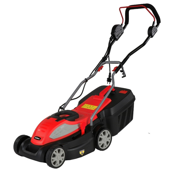 Комплект електрическа косачка Lider KC1400A 1400W 34см + градински удължител 20м