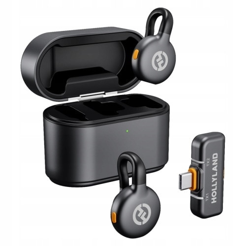 Безжичен лавалиер микрофон Hollyland LARK M2S Duo D65Q6CCZQGFU