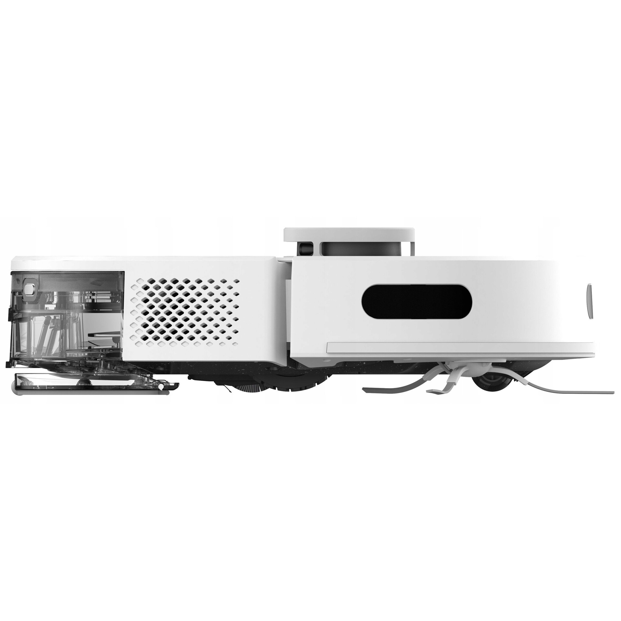 Aspirator robot EZVIZ RE5 Plus, 4000 Pa, alb, set complet, 34.5x34.5x9.5 cm