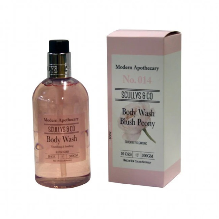 Scullys Tusfürdő és Fürdőgél, Pír Bazsarózsa, 300 ml