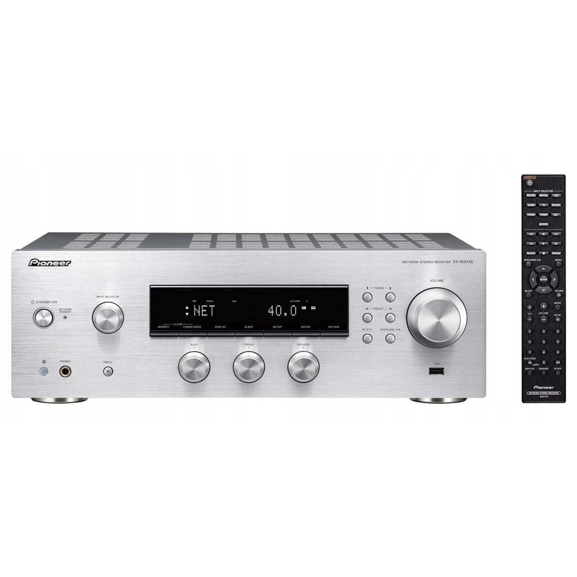 Amplificator stereo, Pioneer SX-N30AE, 135W, Bluetooth, WiFi