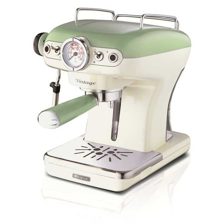 Кафемашина Ariete Vintage 1389, 15 бара, бежова, 0,9л