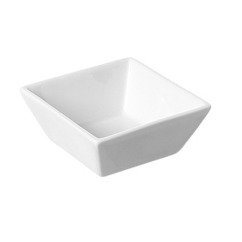 Vas aperitive Hendi, model Cuadrado, portelan, set 6 buc., 8x8x(H)3,5 cm Vas aperitive Hendi, model Cuadrado, portelan, set 6 buc., 8x8x(H)3,5 cm