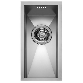 Chiuveta bucatarie Pyramis TETRAGON, 170x400mm, adancime 200mm, montare sub blat, finisaj periat Chiuveta bucatarie Pyramis TETRAGON, 170x400mm, adancime 200mm, montare sub blat, finisaj periat