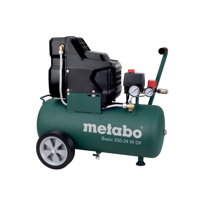 Metabo olajmentes kompresszor Basic 250-24 W OF Rendelési szám: 6.01532.00 , 601532000 , 6.01532.00