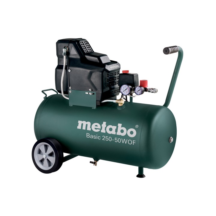 Metabo Basic 250-50 W OF olajmentes kompresszor 50 literes tartállyal- 601535000 , 6.01535.00