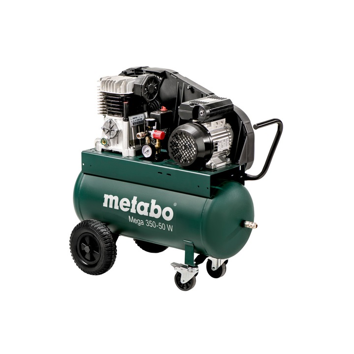 Metabo Mega 350-50 W olajkenésű nagy teljesítményű kompresszor , 601589000 , 6.01589.00