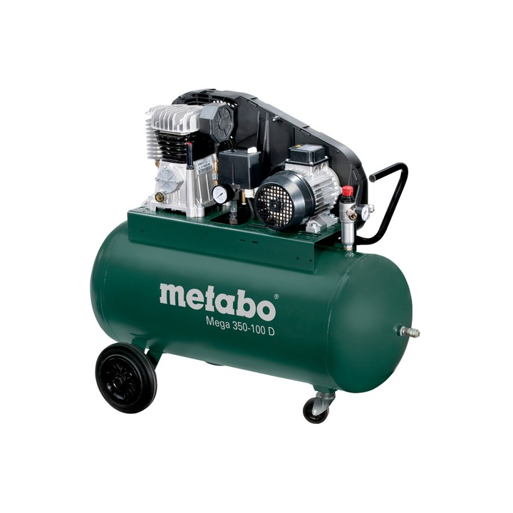 Metabo Mega kompresszor 350-100 D 380 Volt/ 3 fázis , 601539000 , 6.01539.00