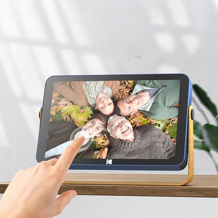 Kodak RWF-108V digitális képkeret, 10,1", érintőképernyő, 32GB, kék