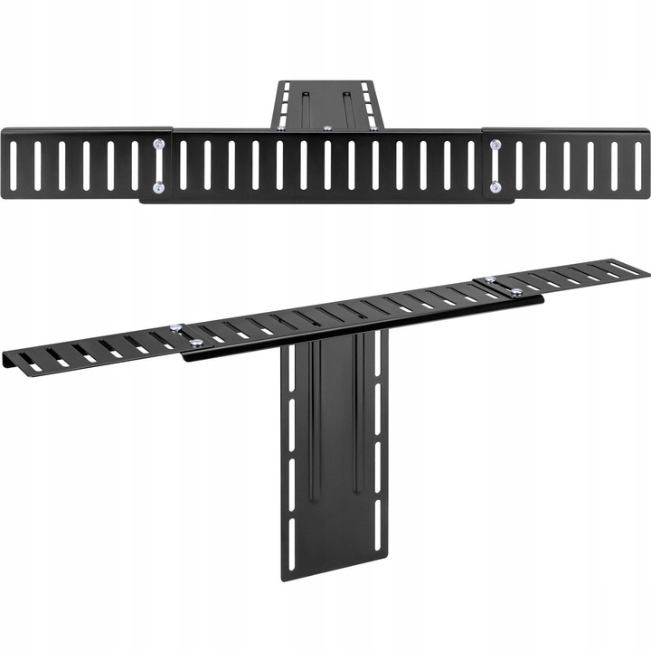 Suport monitor VESA Mozos, negru mat, 690x86x303mm, capacitate 3kg, set complet de montaj