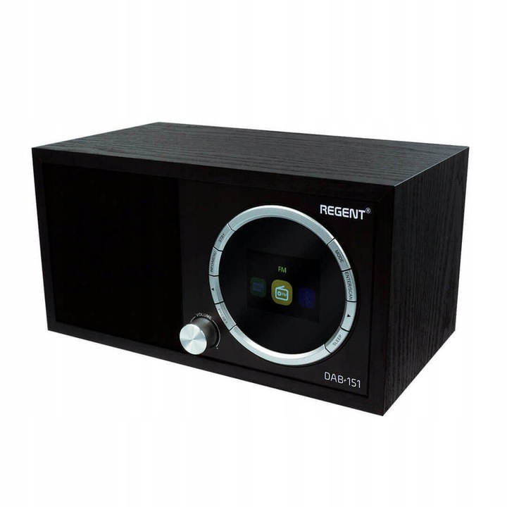 Radio portabil Ferguson Regent DAB+151, negru, Bluetooth, 500x200x350mm