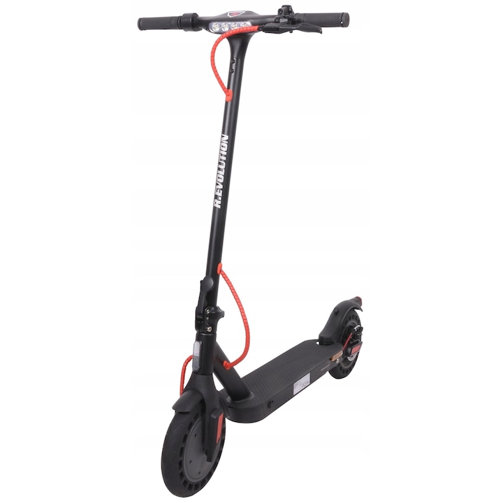 Електрическа тротинетка R.EVOLUTION R-EV42112, 10 инча, 350W, 20 км/ч, черна
