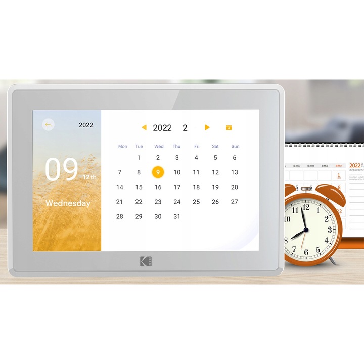 Цифрова фоторамка Kodak RCF-106H, 10.1", бяла, 32GB, Wi-Fi