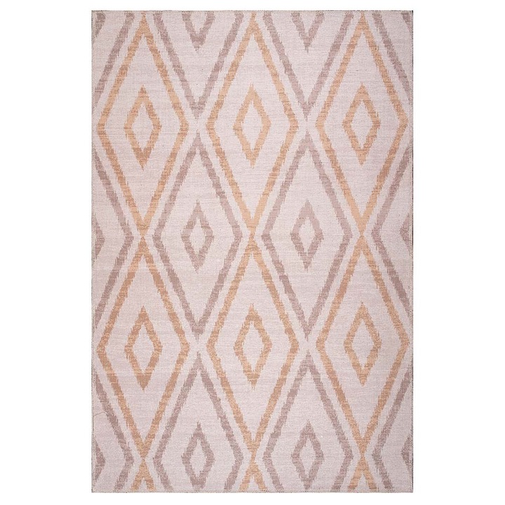 Covor traditional Pera Diamond, antiderapant, 80x150cm