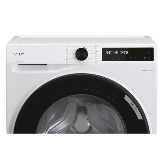 Masina de spalat rufe Candy ProWash 500 BR 410BL8-S 10kg 1400 rpm alb-negru, control de la distanta