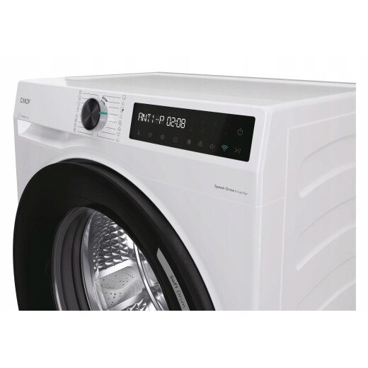 Masina de spalat rufe Candy ProWash 500 BR 410BL8-S 10kg 1400 rpm alb-negru, control de la distanta