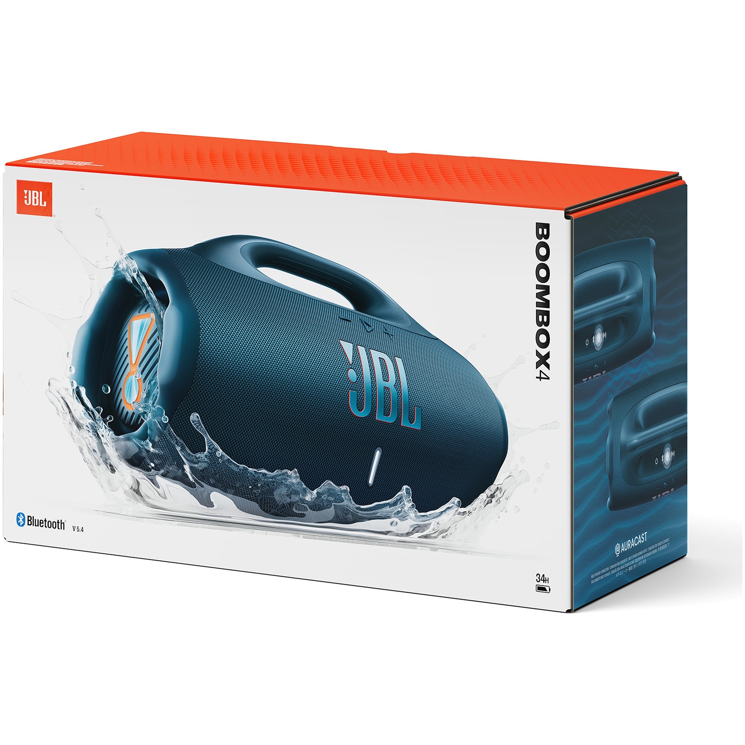 Boxa portabila JBL Boombox 4, 210W, Pro Sound, IP68, Auracast