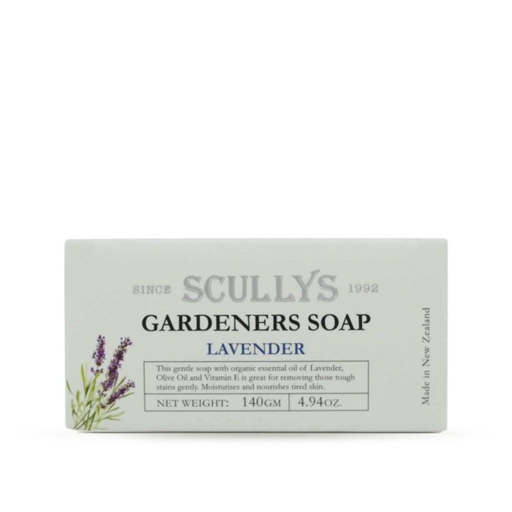 Сапун Scullys Gardener’s, Лавандула, Кутия, 140 г